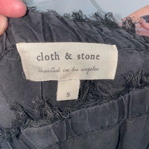 Cloth and stone romper!